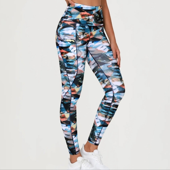 Ododos Oldex High Waistrd Legging Pockets - Picture 2 of 4